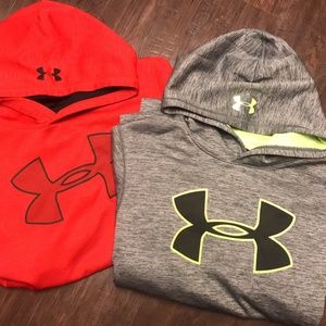 2 Under Armour Hoodies Youth XL